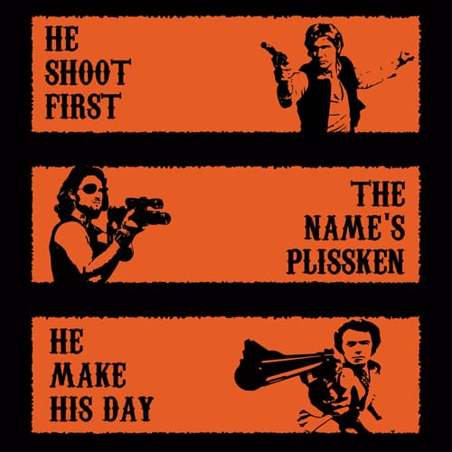 The Han,The Snake and The Harry illustrations by oldtee.com
