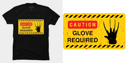 Glove required by oldtee